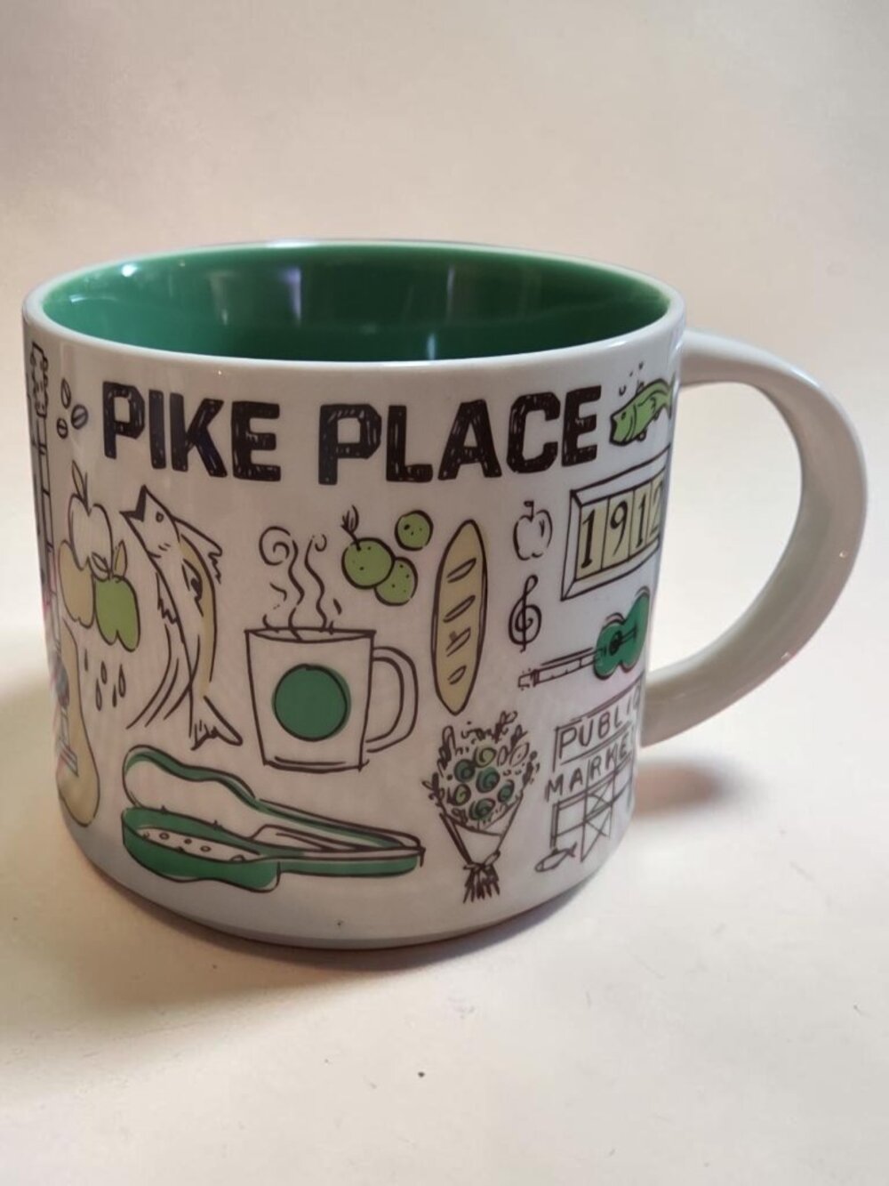 Starbucks Pike Place Been There Series 14oz Mug (2019)